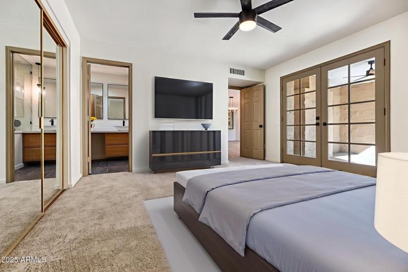 Access to covered Patio