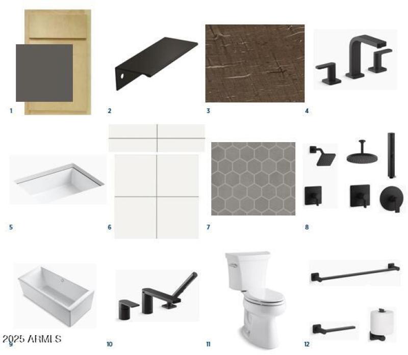 Primary bathroom Selections