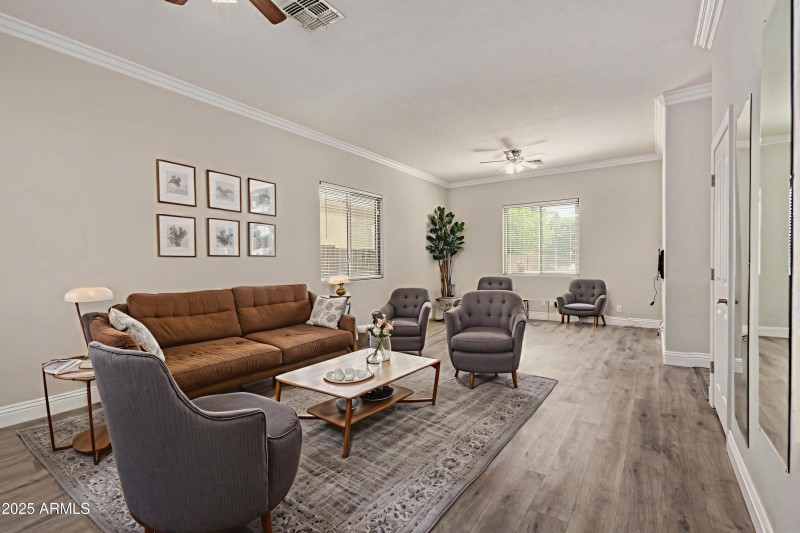 Virtually Staged Front Room 2