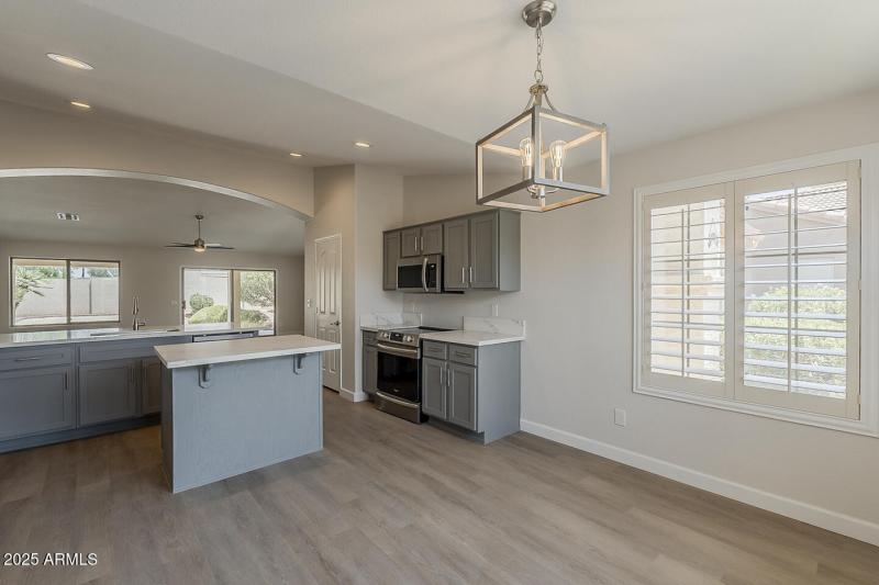 In Kitchen Dining Space