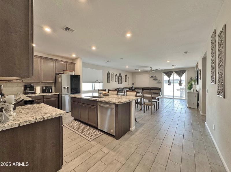 Great room from entry