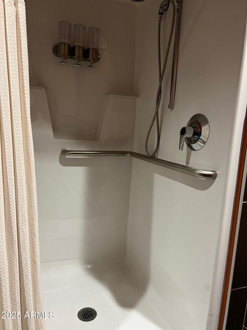 Private shower for tenants only
