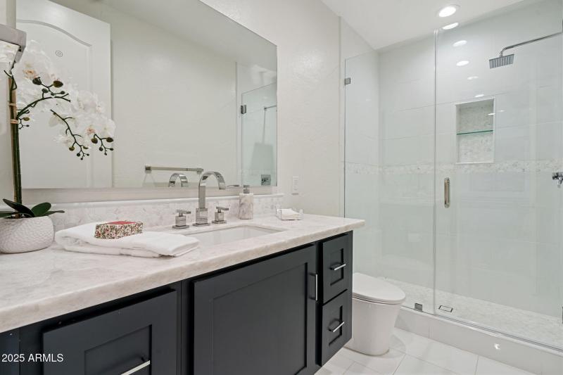 Family room bathroom