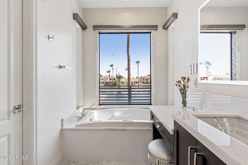 Primary suite bathroom