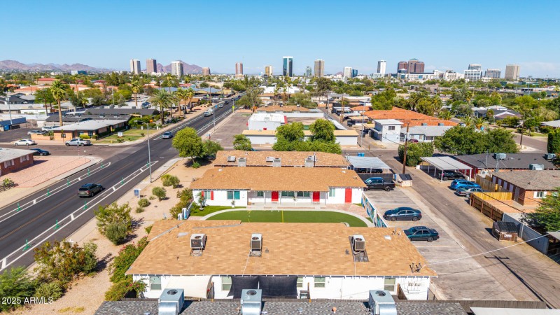 Aerial view w/Downtown Phx