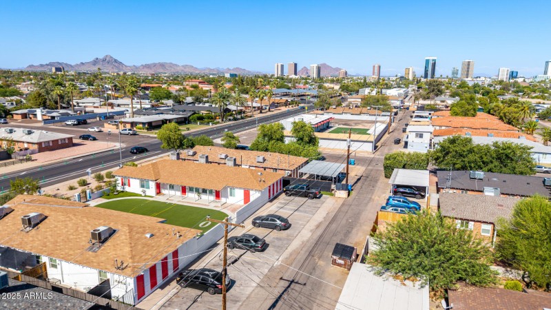 Aerial view w/Downtown Phx