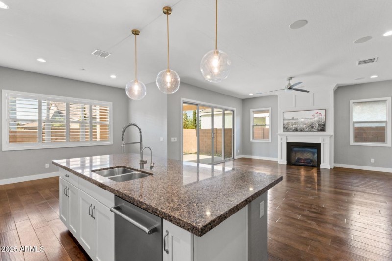 Great room/Kitchen/Dining