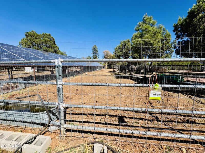 Sep fenced enclosure