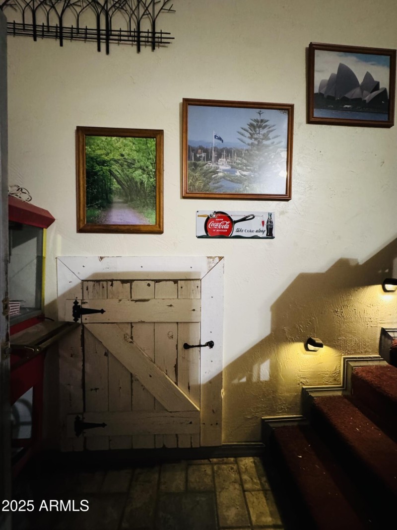 Hidden storage gameroom