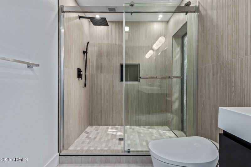 Walk in shower in Master bath