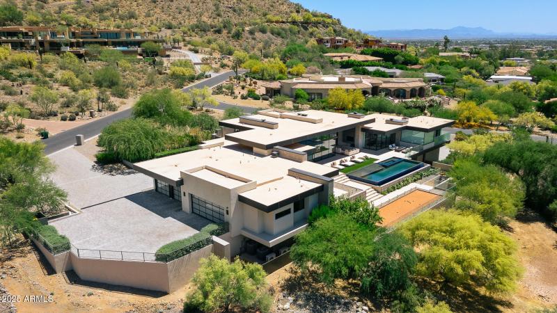 42-backyard aerial view east facing