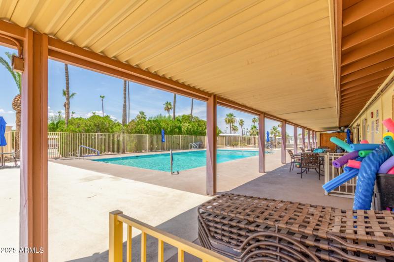 Community Pool Just Steps Away