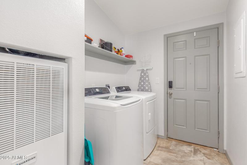 Laundry Room + Carport Entry
