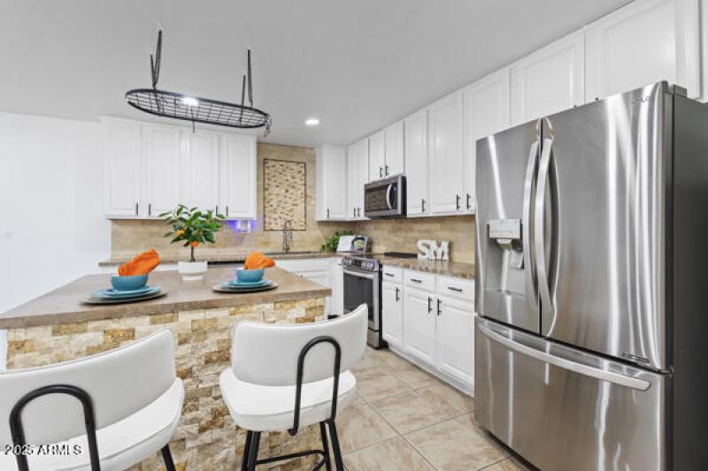 Kitchen is great for entertaining