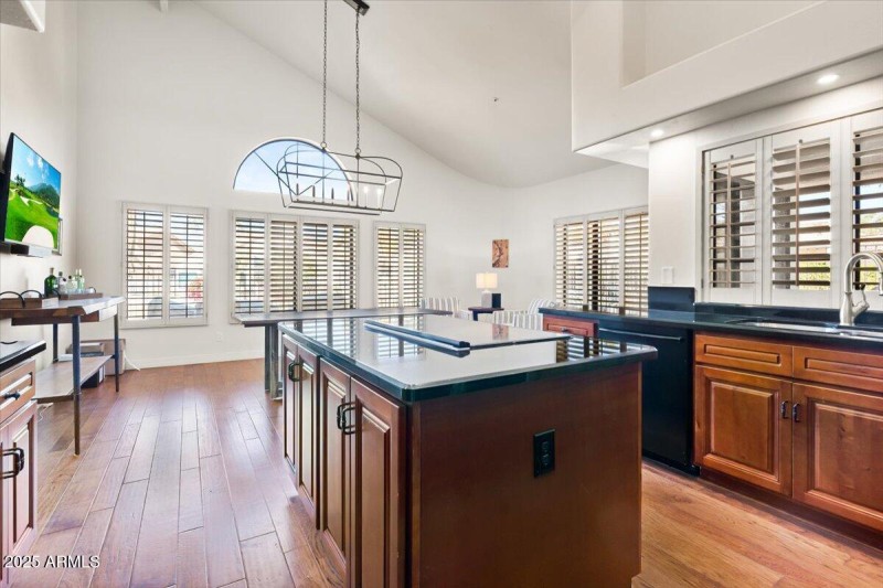 Expansive Kitchen and Dining Area