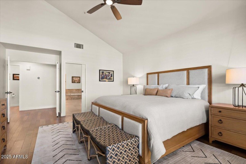 Flowing Primary Suite Layout