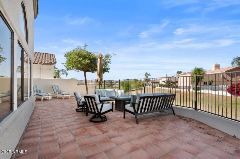 Impressive Back Patio