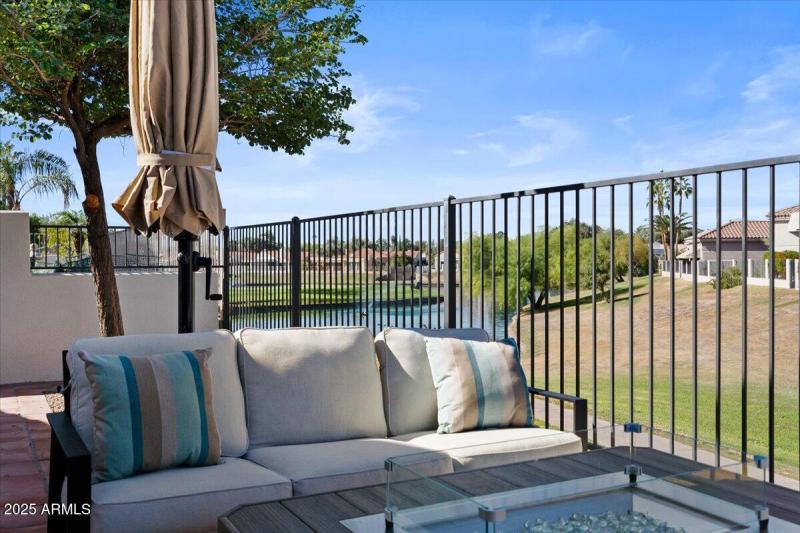 Picturesque Back Patio View