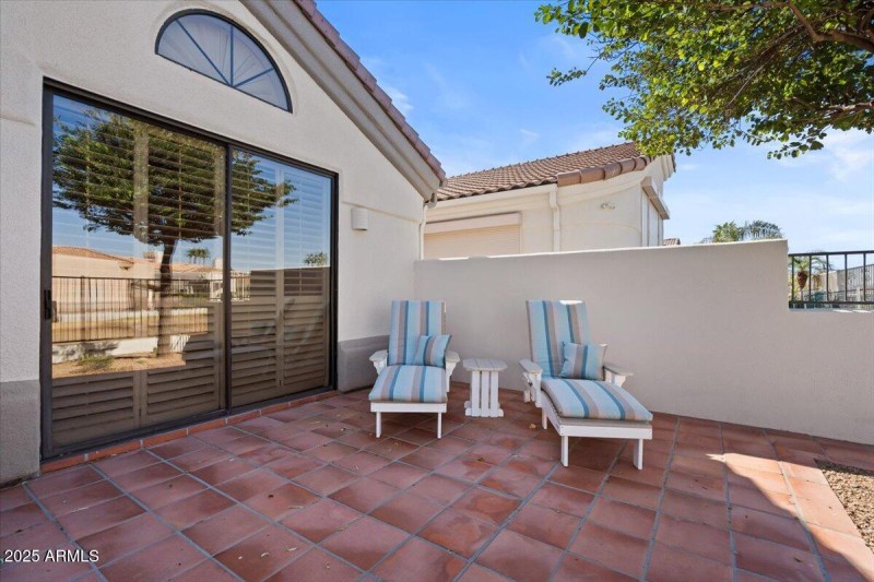 Patio Access from Primary Suite