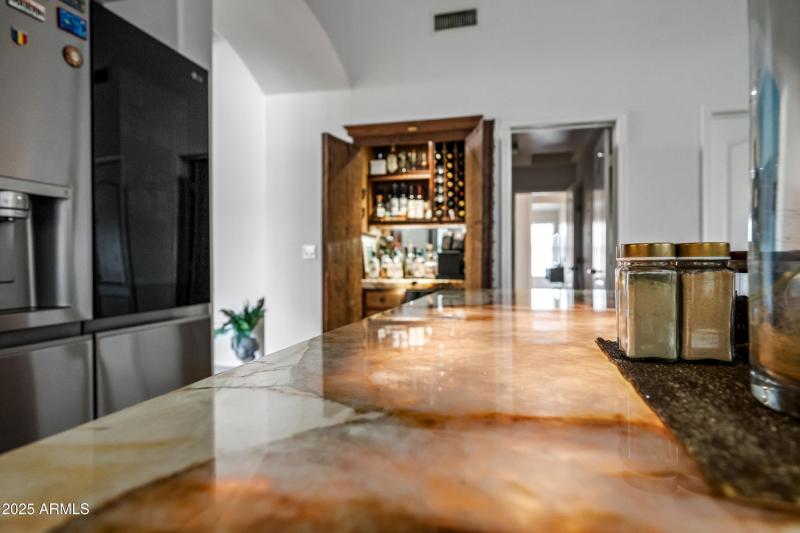 illuminated quartzite