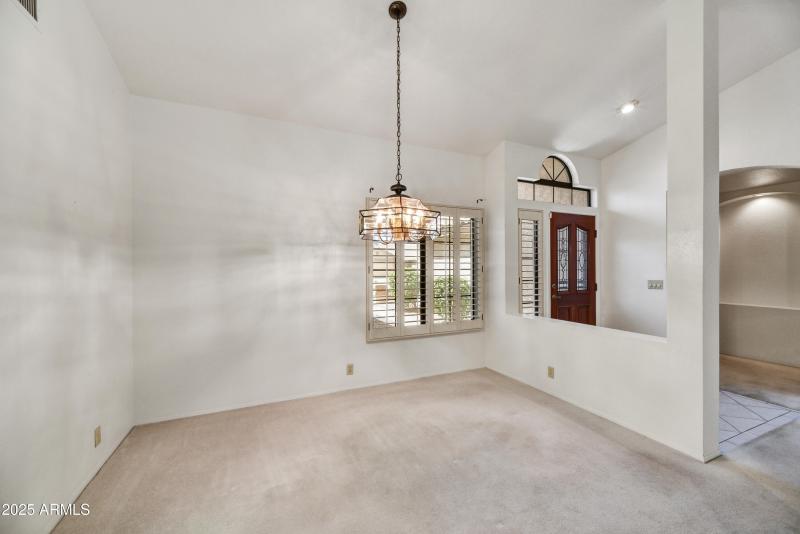 Dining & Front Entrance