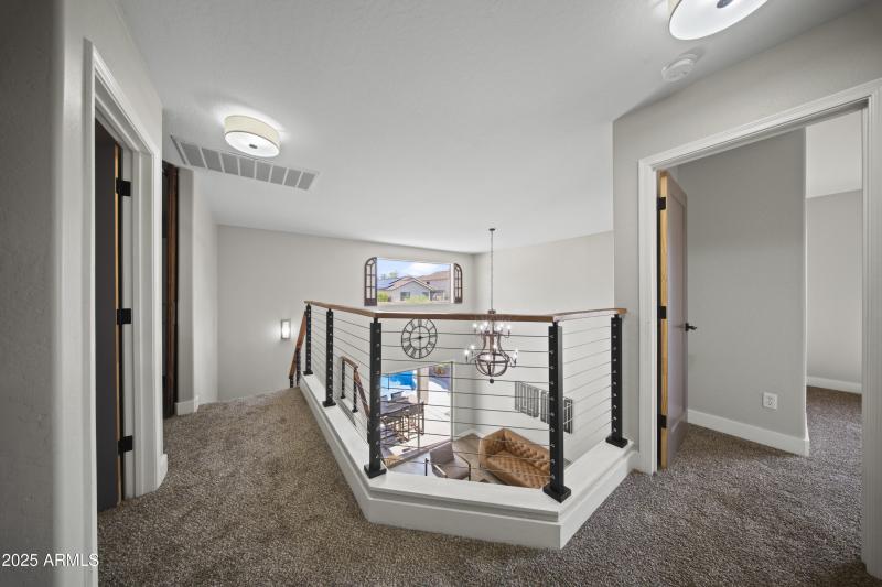 open concept upstairs