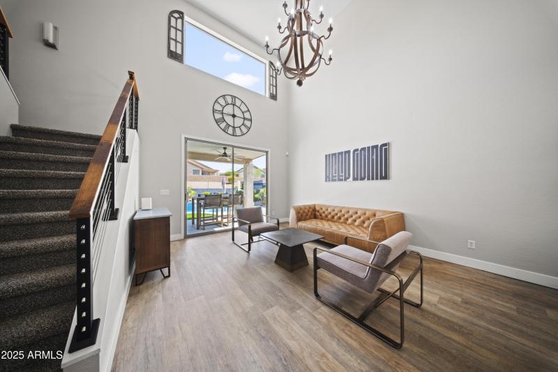 downstairs living area