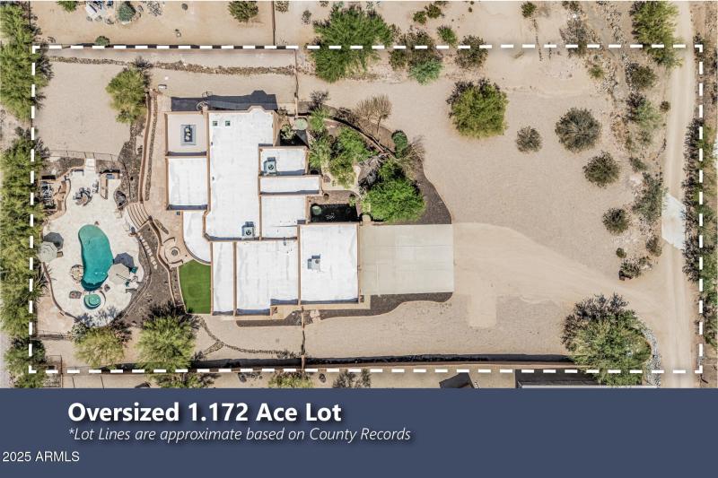 Lot Lines - 1434 E Venado Dr - Perry-01