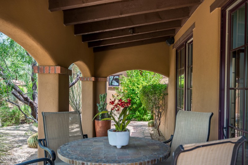 Rear Patio