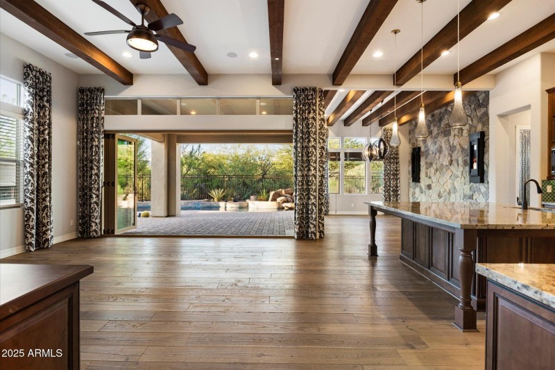 Great Room/Kitchen Island