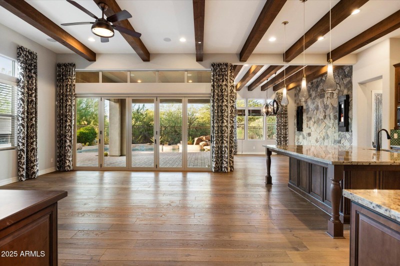 Great Room/Kitchen Island