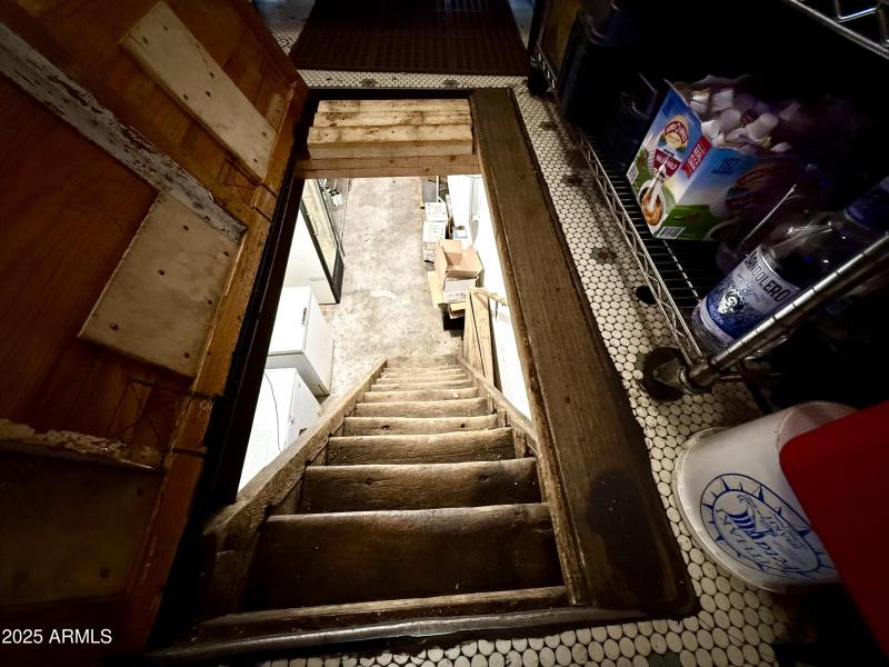 Cellar Storage Stairs