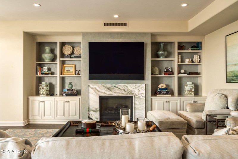Living Room w/ fireplace
