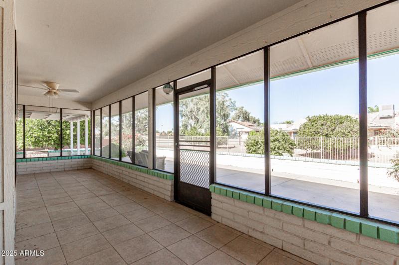 Screened-In Patio Space