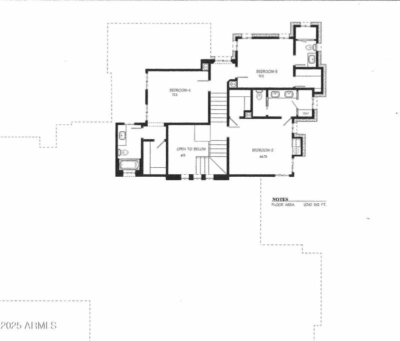 Upper Level Floor Plan I