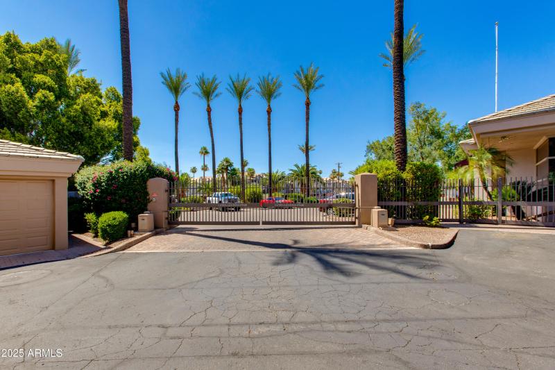 Entry Gate into Biltmore Palms
