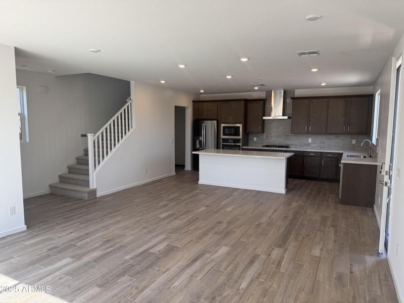 Kitchen and great room