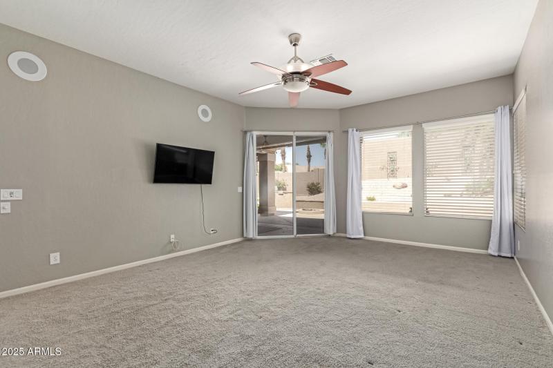 Primary Suite with Backyard View Windows