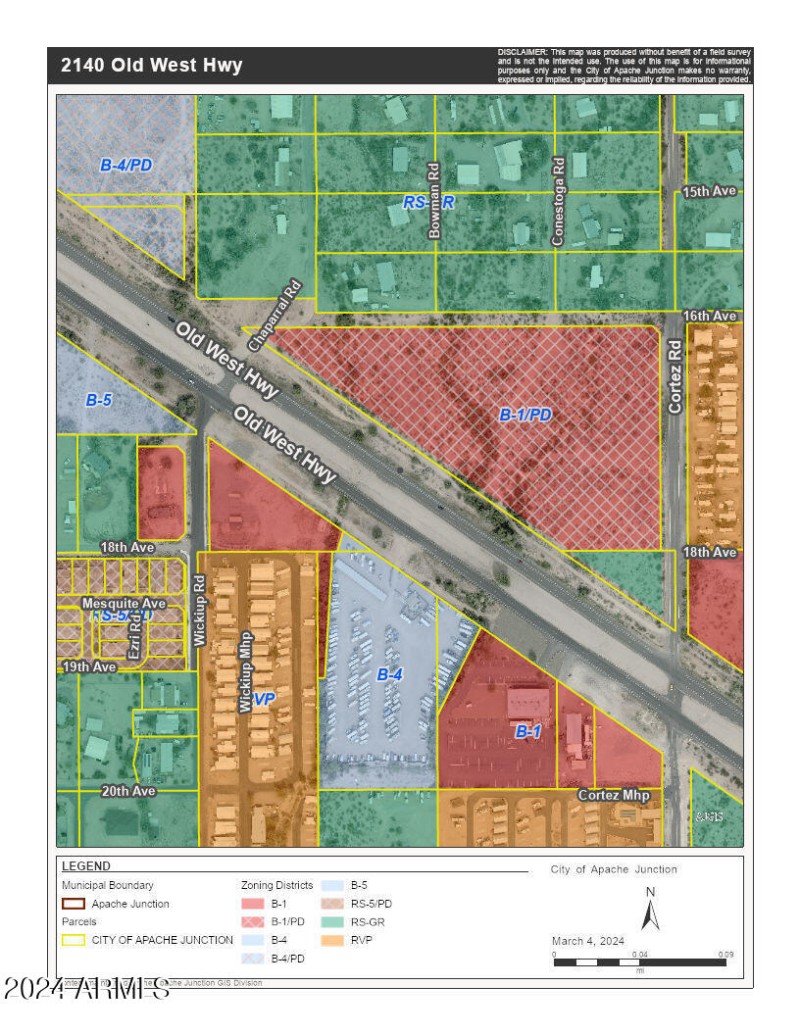 Zoning Map of Subject