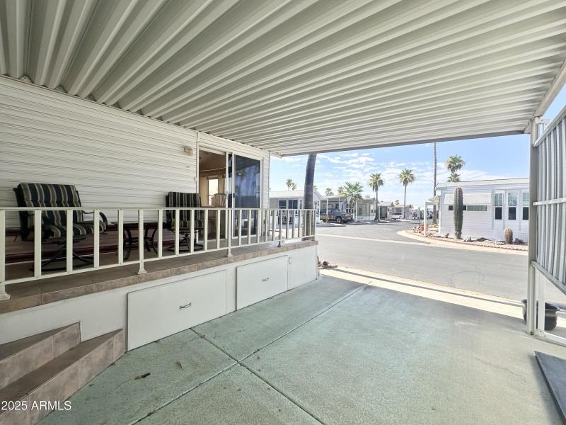 STREET VIEW FROM CARPORT