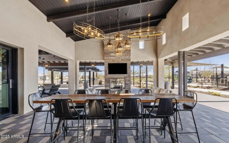 Outdoor area at Clubhouse