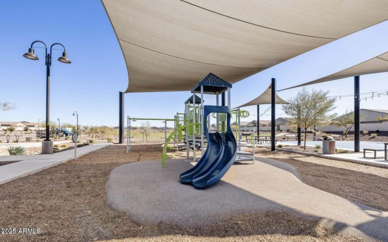 Play Structure that is shaded