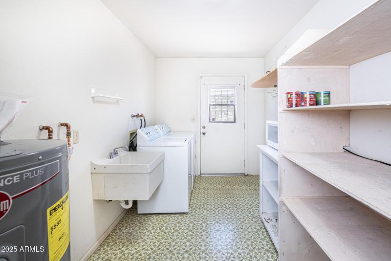Laundry Room and Storage