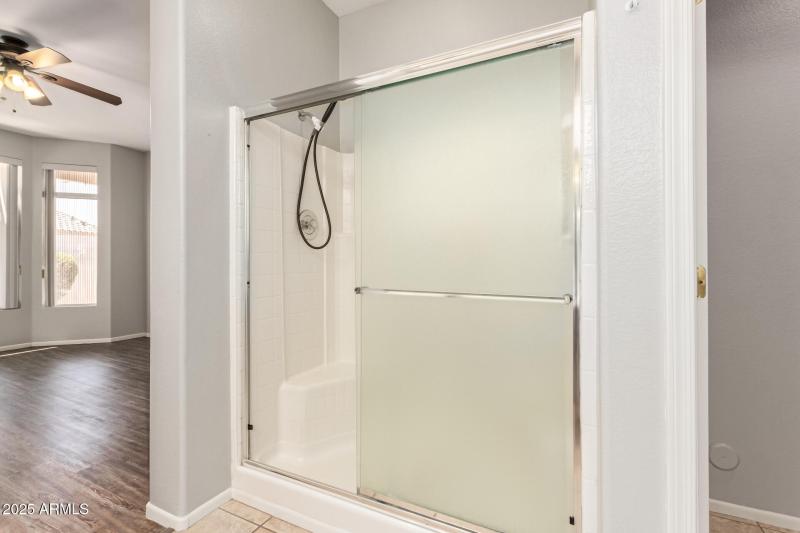 Master Bath walk in shower