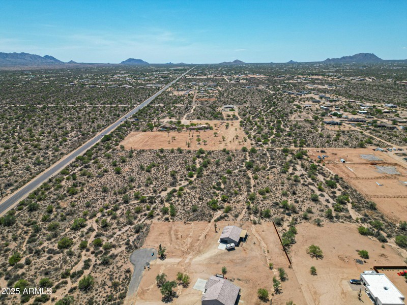 Development all around this parcel