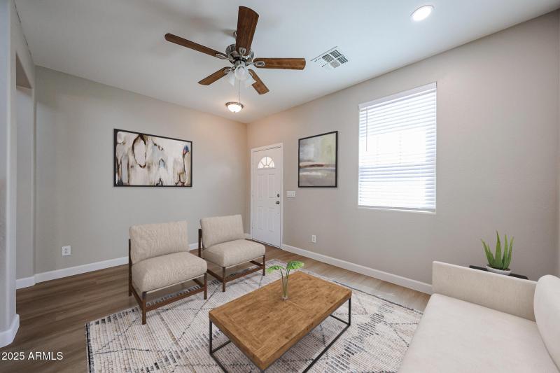 Family Room at Entry