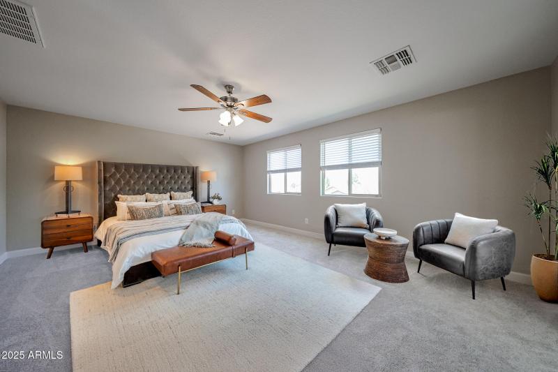 Massive Master Bedroom Suite