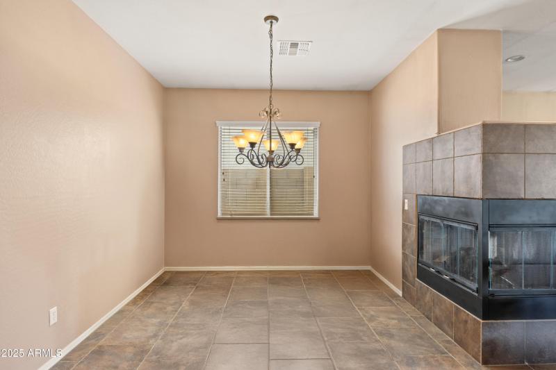 Beautiful 3 way gas fireplace