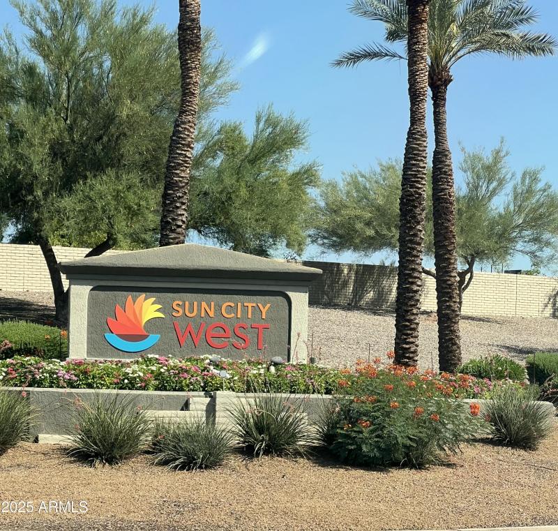 Sun City West Entrance Sign