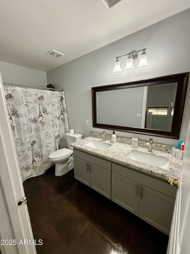 Full bathroom upstairs